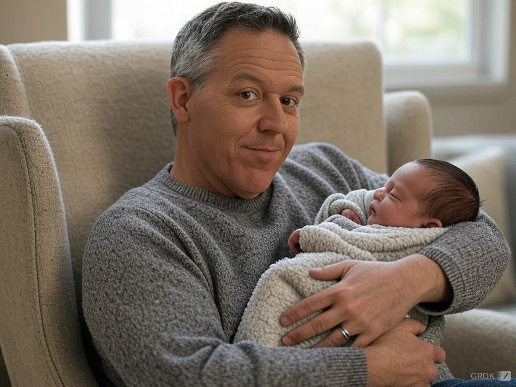 No more mean tweets 🇮🇱 on X: "Grok has already provided pictures of Greg Gutfeld with baby Mira https://t.co/5OVbmCXWJd" / X