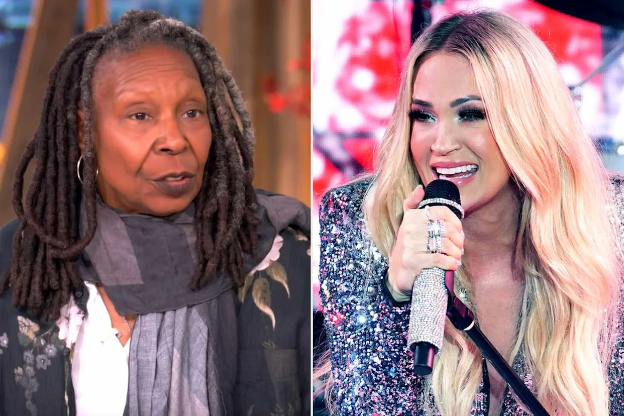 Whoopi Goldberg supports Carrie Underwood's right to sing at Donald Trump's inauguration: 'I stand behind her'