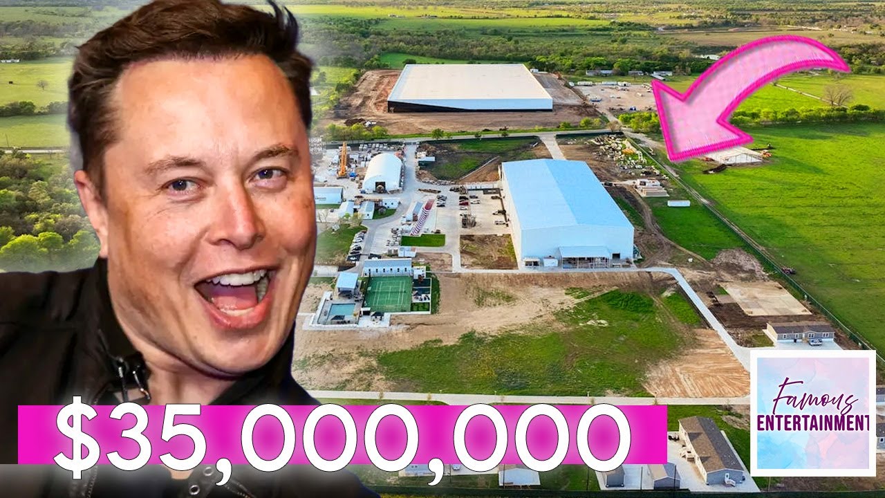 Elon Musk Buys  Million Texas Compound For His 11 Kids & Their Moms |  House Tour 2024