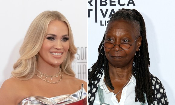 Whoopi Goldberg defends Carrie Underwood's Trump performance