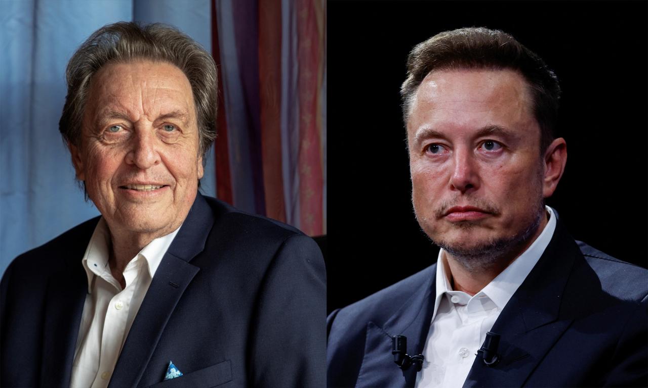 Bố Elon Musk nói 'bị chọn vào vai phản diện' trong tiểu sử - Báo VnExpress