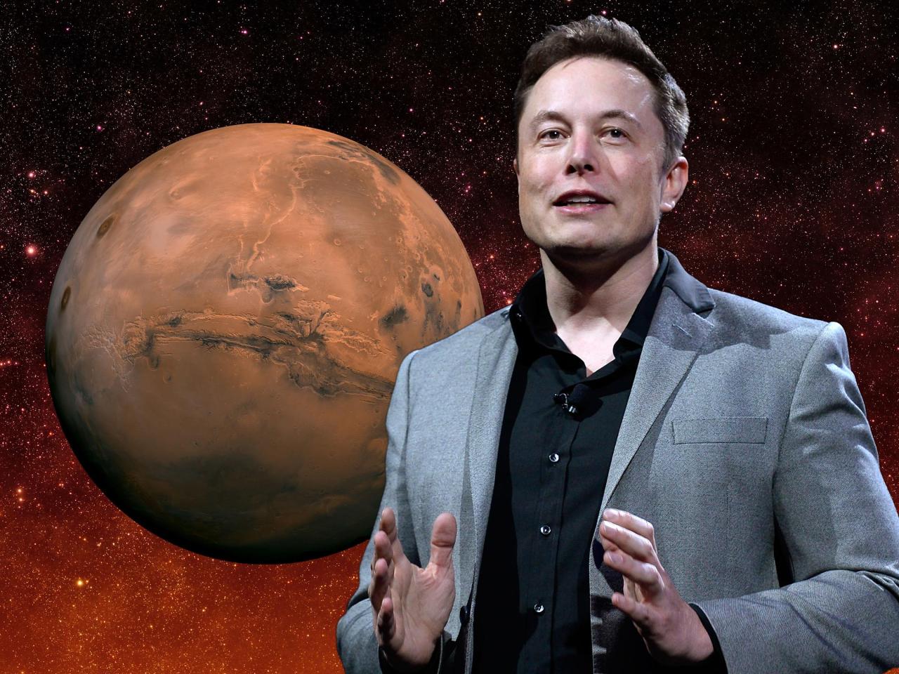 The 'trickiest' part of Elon Musk's Mars spaceship — a giant black orb —  just passed a critical test