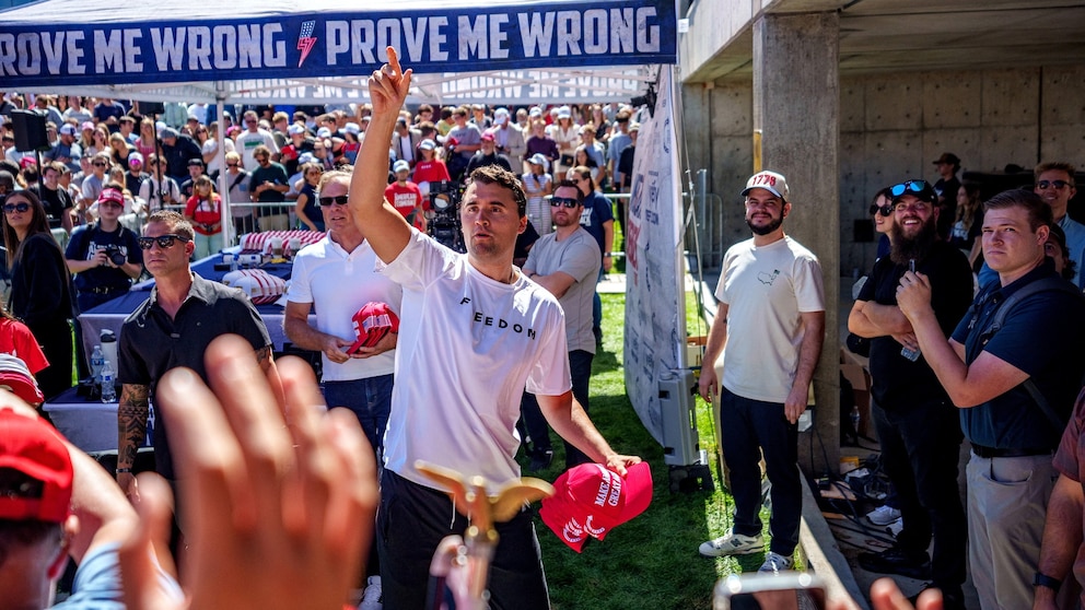 Manhunt for shooter continues after Charlie Kirk killed in 'political assassination' - ABC News