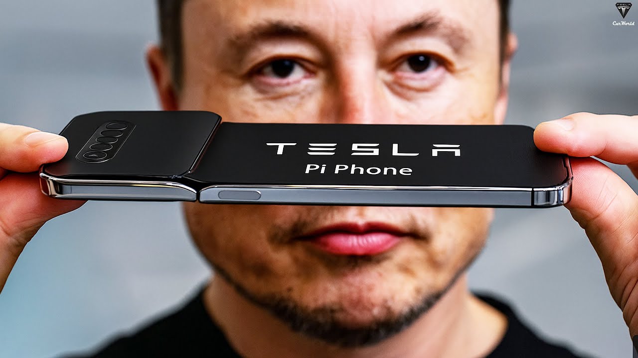9 Tesla Pi Phone SHOCKS Final DESIGN! Elon Musk Leaks 5 SECRET Features Inside! - YouTube
