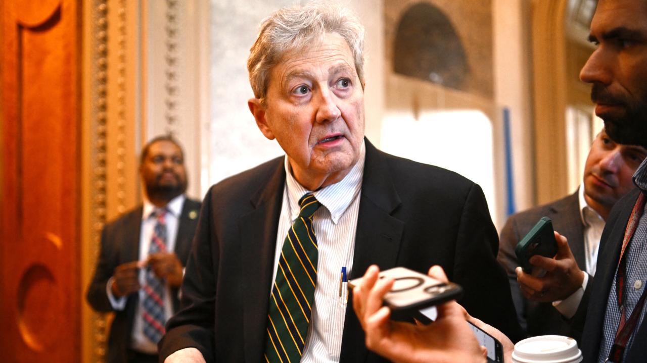 MAGA Senator John Kennedy, 73, Promises He Didn't Have Stroke Live on Fox  Business Show Kudlow